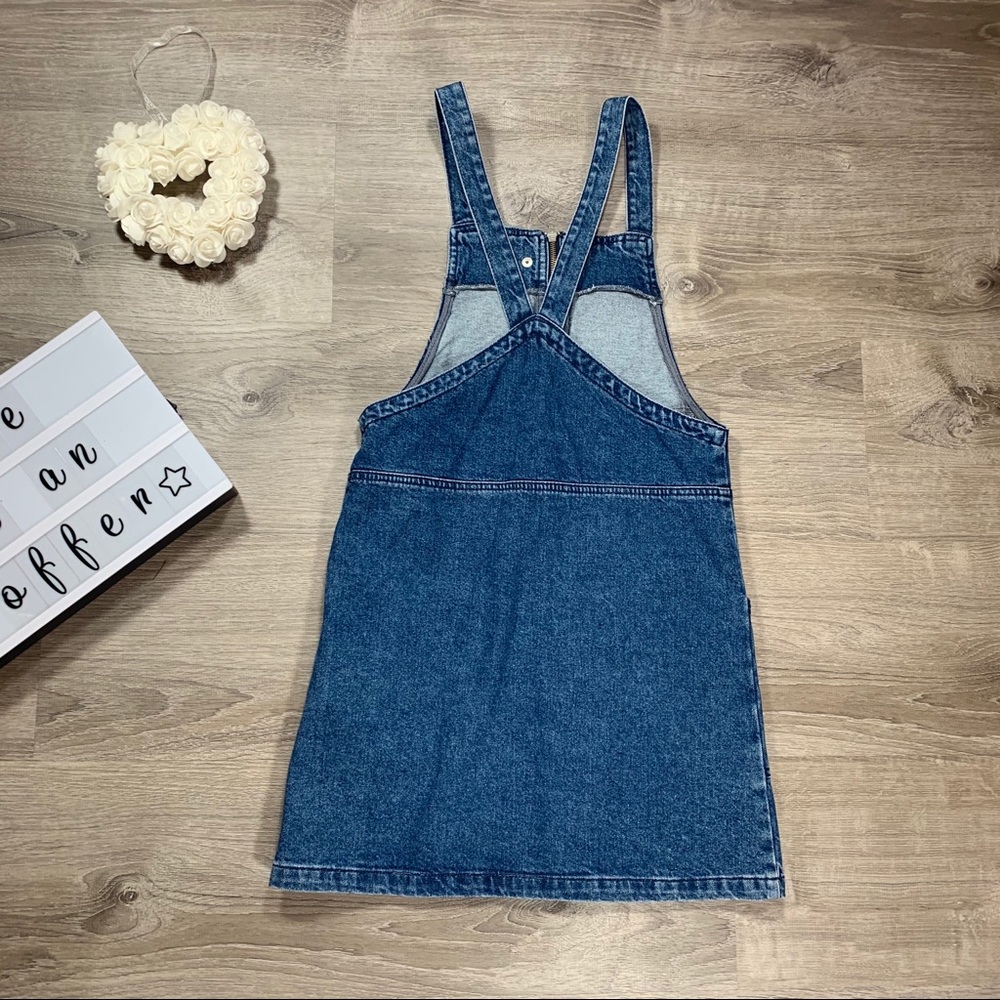Top shop women’s denim overall dress - Picture 5 of 6